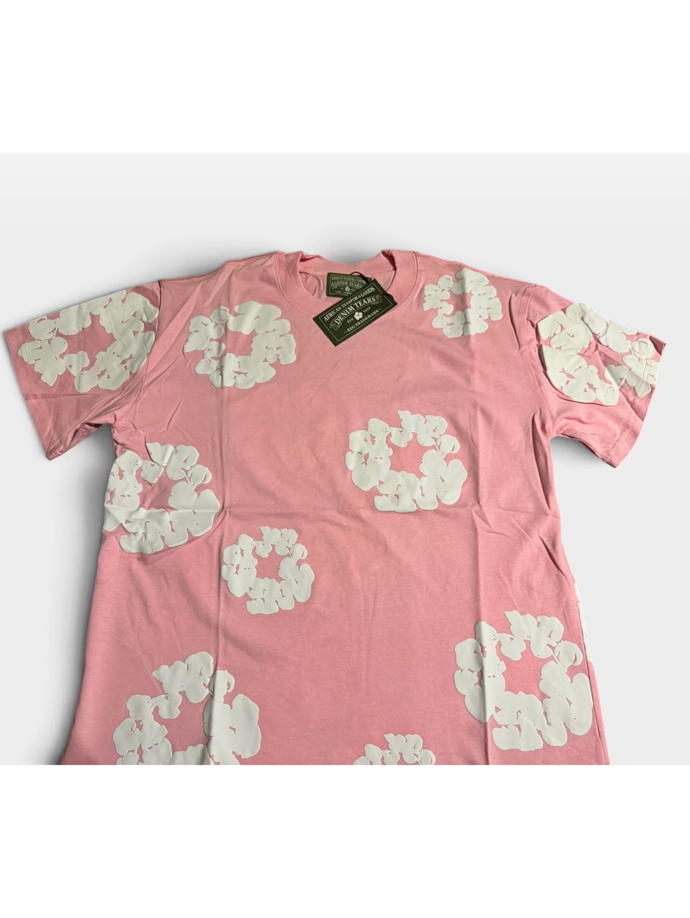 Denim Tears Floral print pink T-shirt